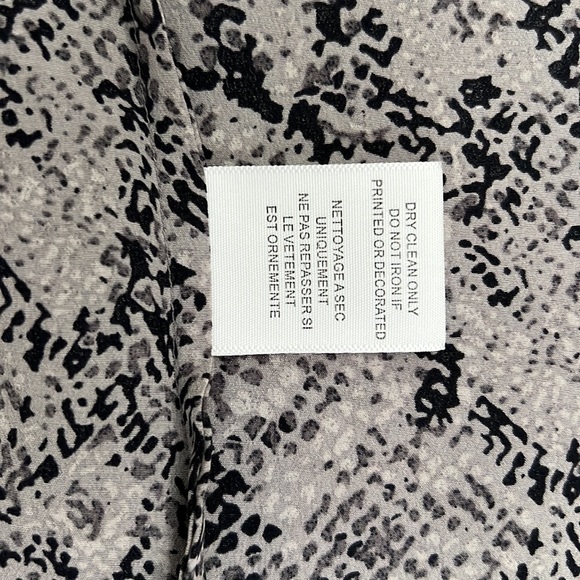 JOIE Cambridge Snake Print Silk Cami Dress in Caviar – Small - Picture 11 of 12